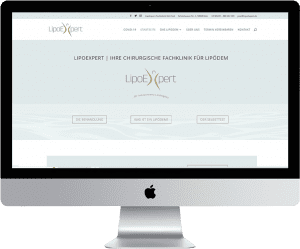 Webdesign Cologne Lipoexpert Website